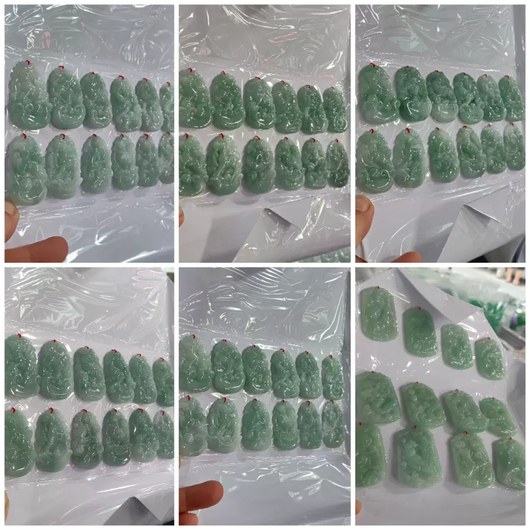 翡翠十二生肖玉吊坠玉鼠牛虎兔龙蛇马羊猴鸡狗猪玉坠项链男女