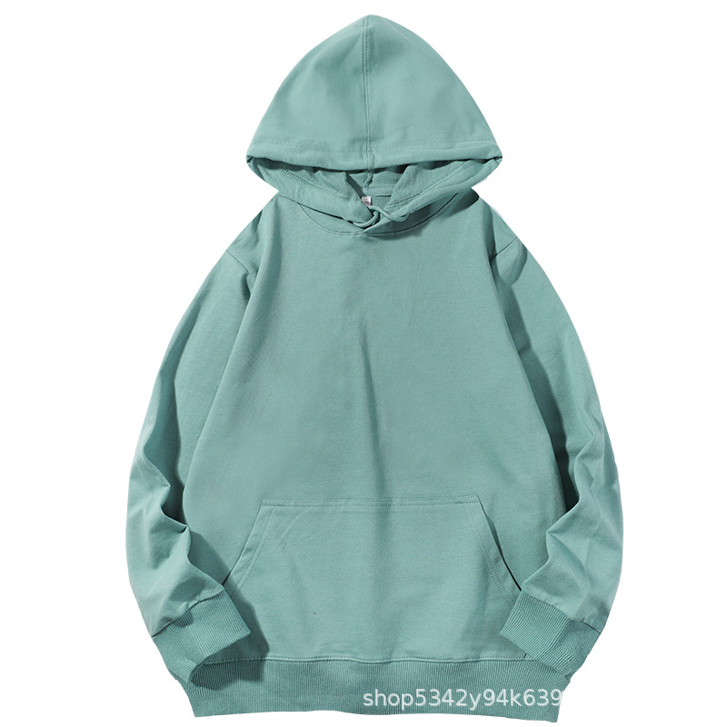 2024 primavera y otoño nueva moda de moda suelta con capucha suéter al por mayor 280g algodón pesado estilo coreano abrigo todo a juego