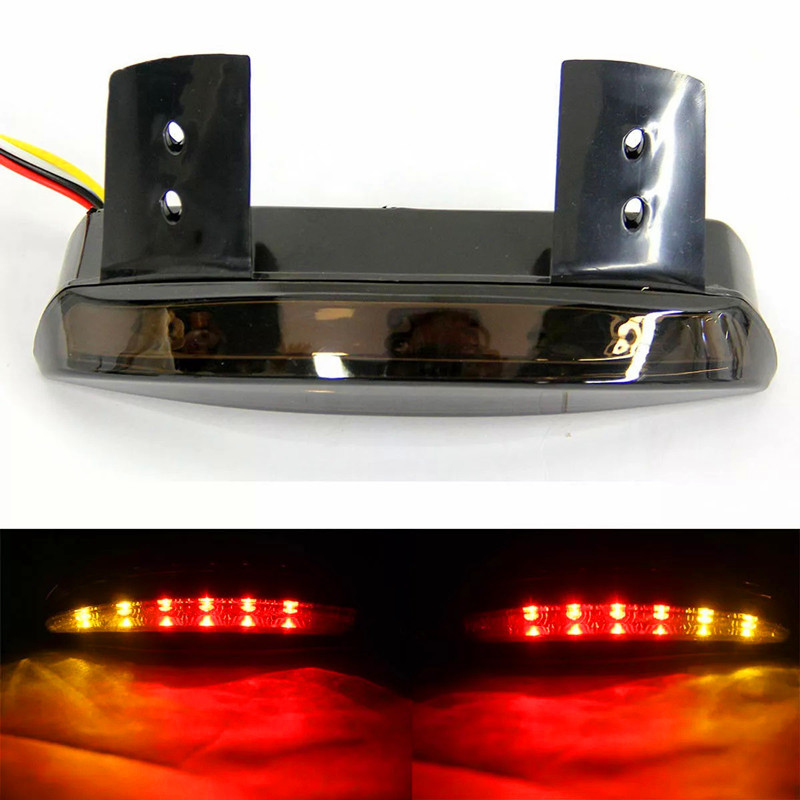 Motorcycle Accessories Harley Xl883/1200 Retro Modified Rear Fender Led Tail Light Brake Light Driving Light
