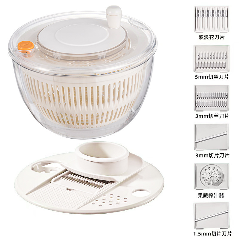 Selección estricta ensalada de verduras multifuncional deshidratador cortador de verduras doméstico pulverizador de agua pepinos patatas cortadas pulverizador