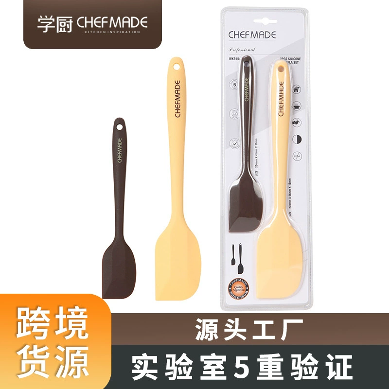 Химчистка Heat-resistant силиконовая крем-скребок, венчик для смешивания