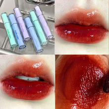 Cappuvini蜜茶镜面唇釉 水光纯欲奶茶色玻璃果冻唇透明管国货唇彩