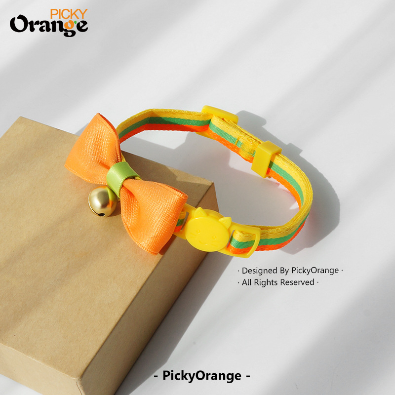 Cổ áo mèo sọc ba mảnh tương phản kiểu Pháp phiên bản mới (7).jpg