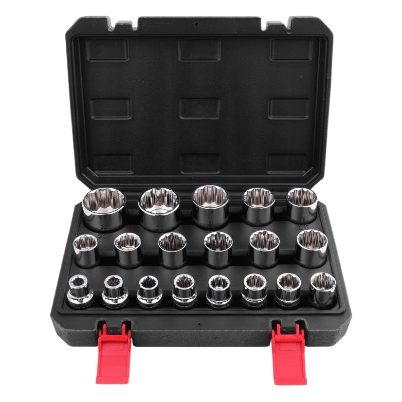 Juego de manguito de flor de ciruelo Llave voladora grande, mediana y pequeña de 12 ángulos hexagonal Herramienta de manguito de reparación de automóviles neumático Juego completo de cabezas de manguito