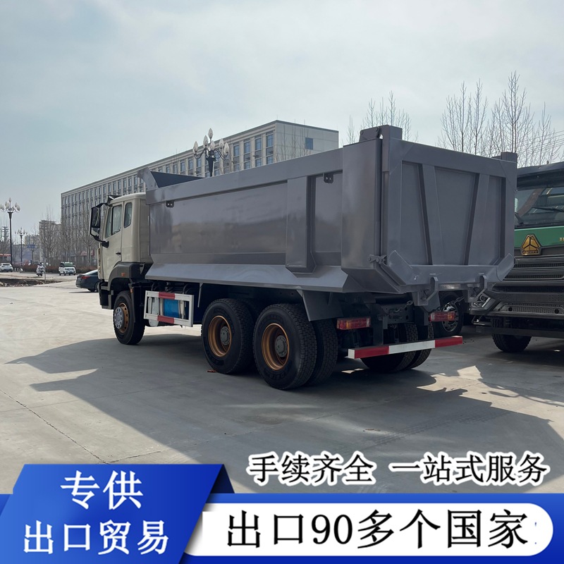 Used Eight-Wheel Shaanqi Delong Dump Truck, Export Model 6X4, Earthmoving Truck, National Standard Three, Emission Standard Two, Engineering Dump Truck