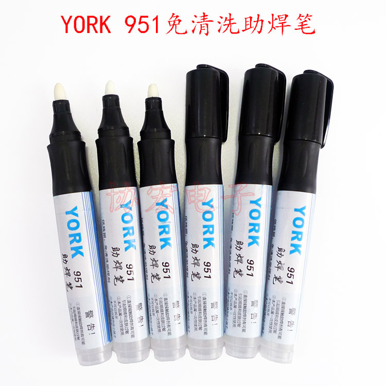 YORK 951 Non clean flux pen non-cleaning solder aid pen = refillable for use