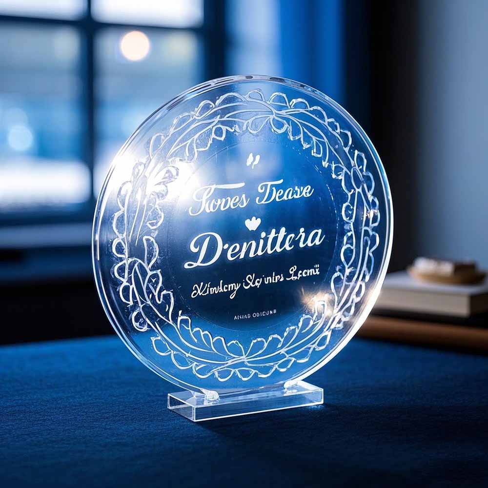 亚克力雕刻独特造型精致小物到大型摆件皆能随心加工有机玻璃台牌