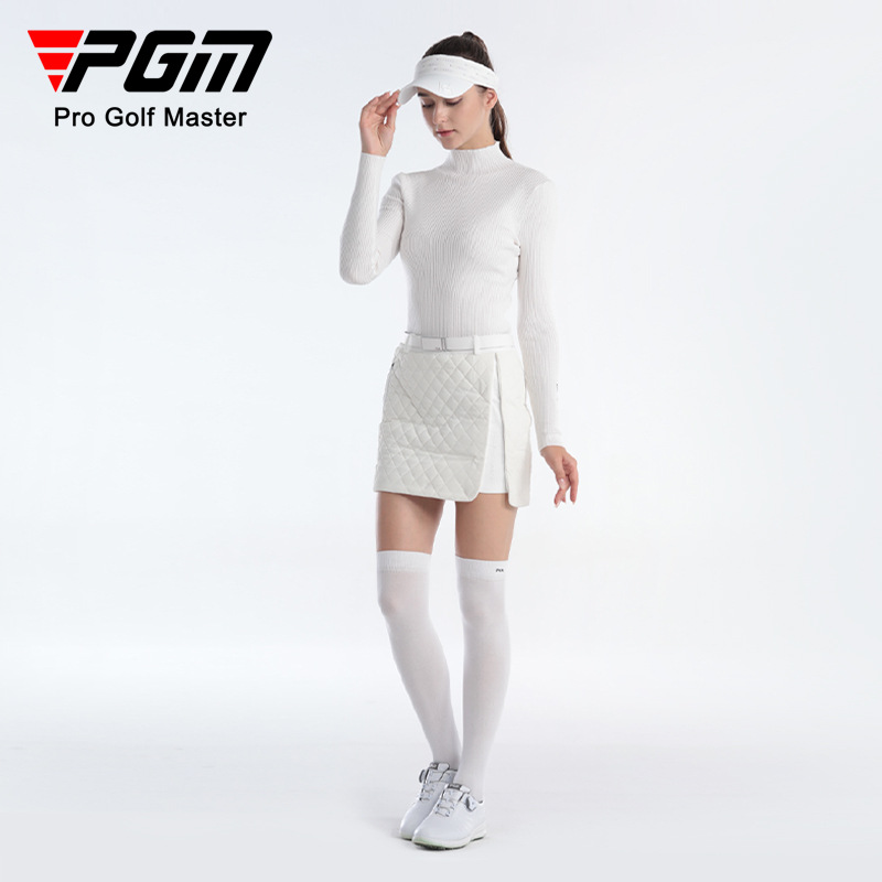 Áo len cổ lọ nữ PGM mặc trong giữ ấm thu đông mềm mại thoải mái — YF623-màu trắng, QZ096-Màu đen, YF623-Màu đen, YF623-Kaki