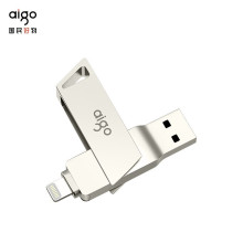 爱国者(aigo)Lightning USB3.0 U盘 U368适用于苹果手机 商务办公