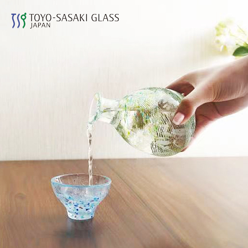 Japan Imported Oriental Sasaki Lead-free Glass Tea Cup Fruit Wine Plum Wine Sake Cup Wine Divider Sake Pot