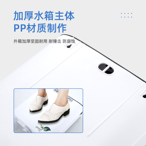 Energy-efficient toilet tank with powerful flush for home bathroom use—thickened design, wall-mounted squat toilet model with enhanced flushing performance.