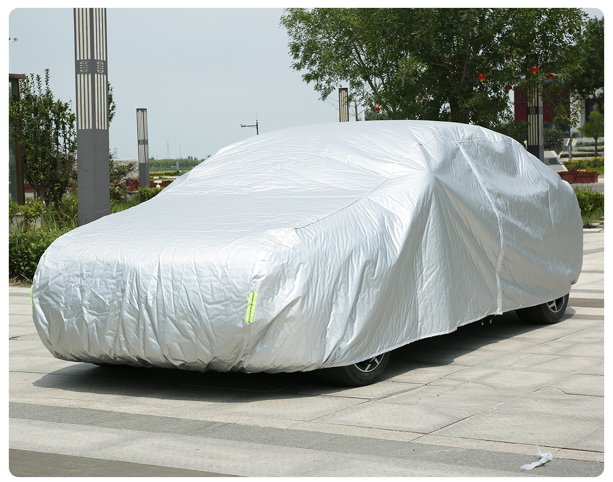 Car Cover Full Cover, Oxford Cloth Thickened Car Cover, Anti-Hail, Dustproof Cover, Full Car Protection Against Sun, Rain, and Water