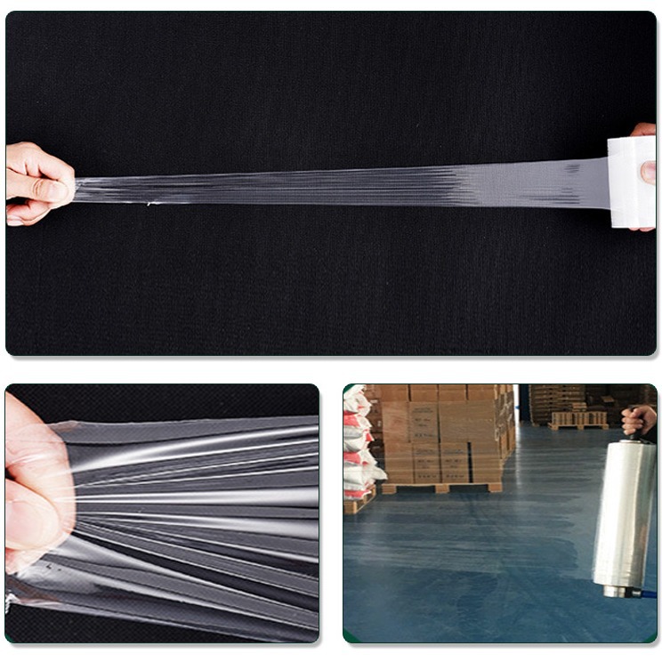 Rollo pequeño Película estirable Mini Película de embalaje estirada industrial 5cm6cm Caja de embalaje para llevar Película de sellado Película de injerto de plántulas