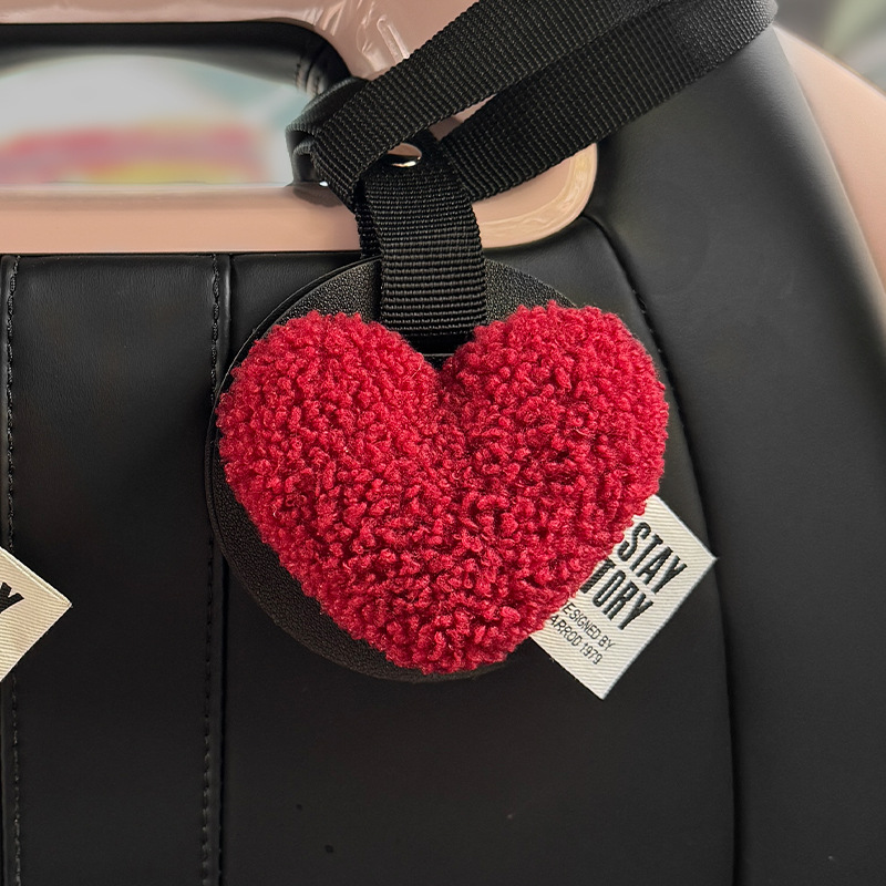 Amor creativo gancho trasero de coche asiento deportivo multifuncional de coche gancho trasero de asiento integrado mujer oculta