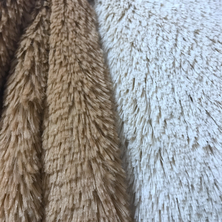 5-40毛高pv plush fleece长毛绒毯子宠物玩具面料 抱枕PV绒面料-阿里巴巴