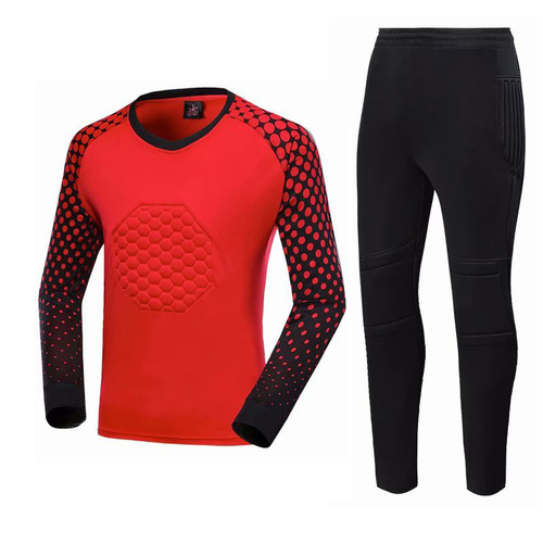 Children's Soccer Goalkeeper Uniform Set Goalkeeping Jersey Soccer Jersey Goalkeeper Jersey Soccer Training Jersey T-shirt