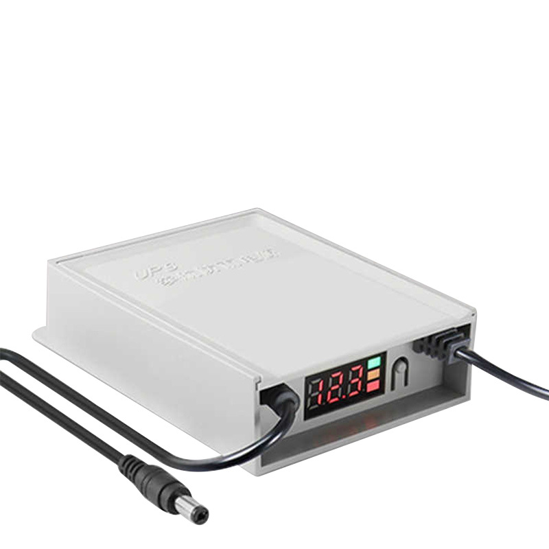 UPS monitoreo a prueba de lluvia 12V cámara de alimentación de apagón monitoreo de vida de alimentación continua adaptador de alimentación móvil