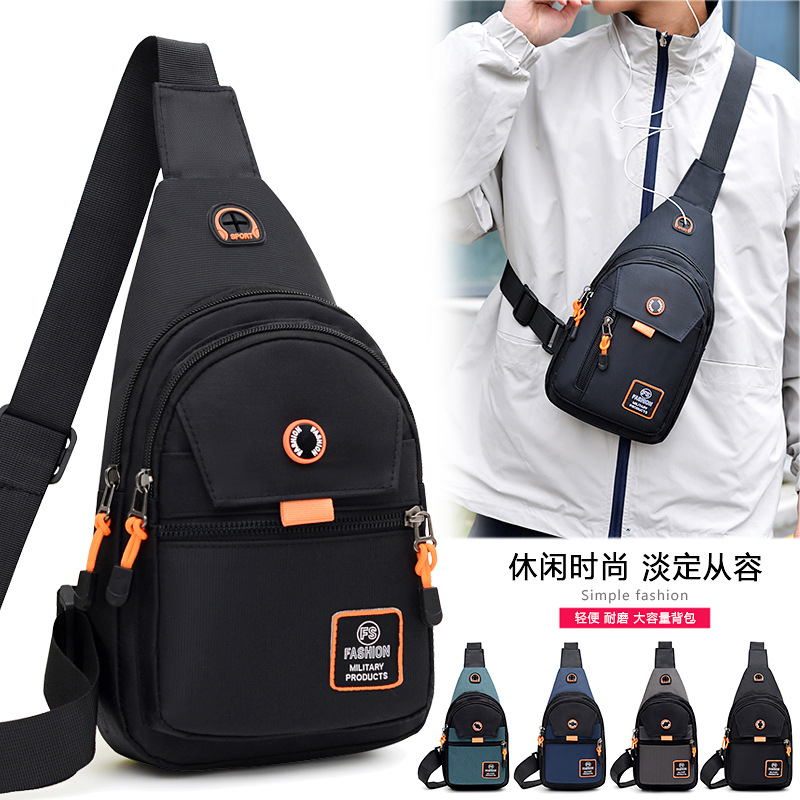 Chest Bag, Men's Bag, Shoulder Crossbody Bag, Sports Small Bag, Men's Bag, Casual Backpack, Waist Bag, Oxford Small Shoulder Bag