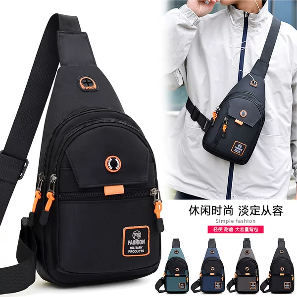 Chest Bag, Men's Bag, Shoulder Crossbody Bag, Sports Small Bag, Men's Bag, Casual Backpack, Waist Bag, Oxford Small Shoulder Bag