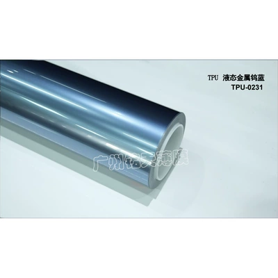 crystal piano black, Alexander silver, Auto Color Change Film - imported-tpu-liquid-metal-tungsten-blue-152-15m-roll