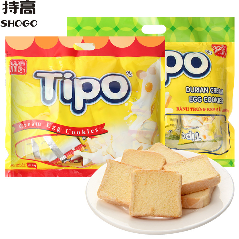Imported from Vietnam, Gouda Rusk 270g Original Durian Flavored Egg Milk Bread Biscuits Casual Snacks Imported from Vietnam, Gouda Rusk 270g Original Durian Flavored Egg Milk Bread Biscuits Casual Snacks