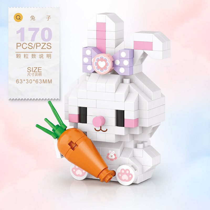 8610 토끼-170PCS