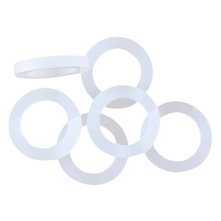 Food grade silicone gasket round high temperature resistant transparent washer waterproof non-slip seal ring pressure resistant wear-resistant