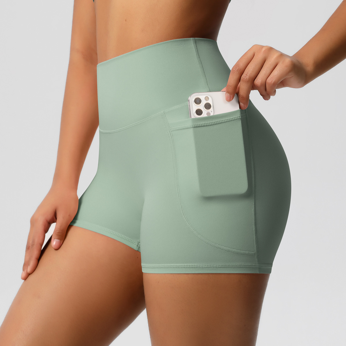 Classic Style Sport Style Solid Color Nylon Spandex Active Bottoms Leggings Sweatpants display picture 49