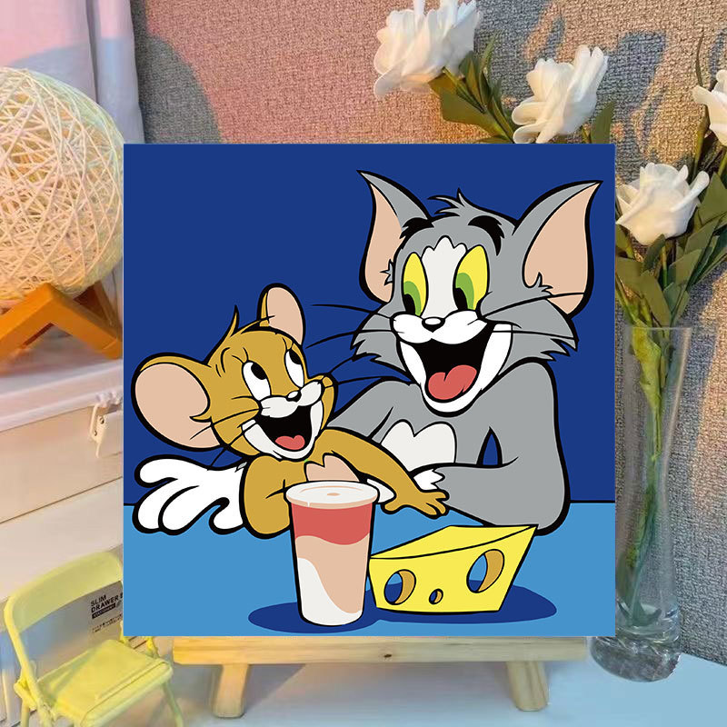 蝶デジタル油絵 diy 着色油絵子供の手描き蝶装飾絵画装飾品メーカー卸売|undefined