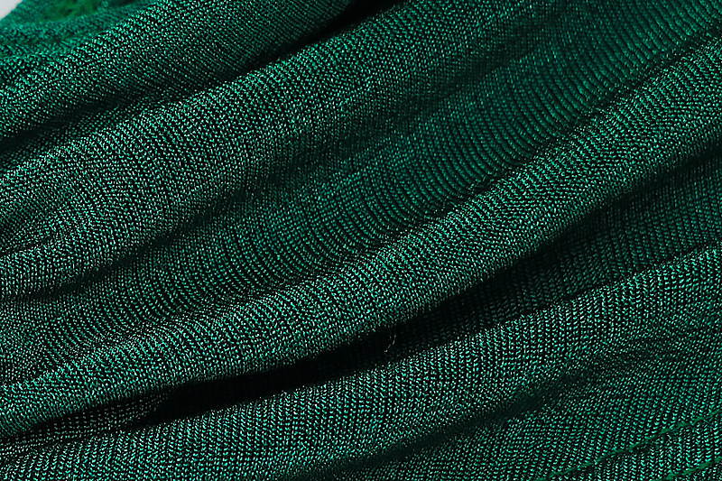 solid color stitching tube top slit sheath skirt two-piece set NSLKL122329