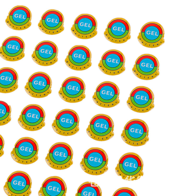 水晶滴胶定 做PVC滴塑商标电池不干胶标签印刷标贴防晒PU滴胶标牌