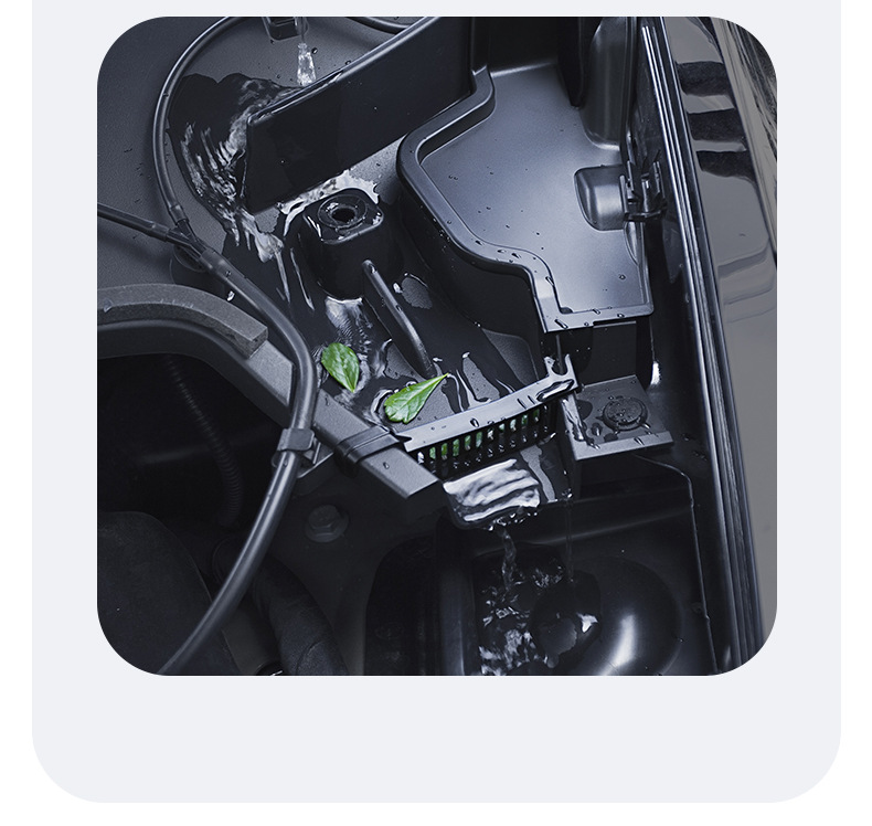 Suitable for Tesla's New Version of Model 3/Y Front Hood, Sink, Anti-Clogging Cover, Integrated Filter Modification Accessories