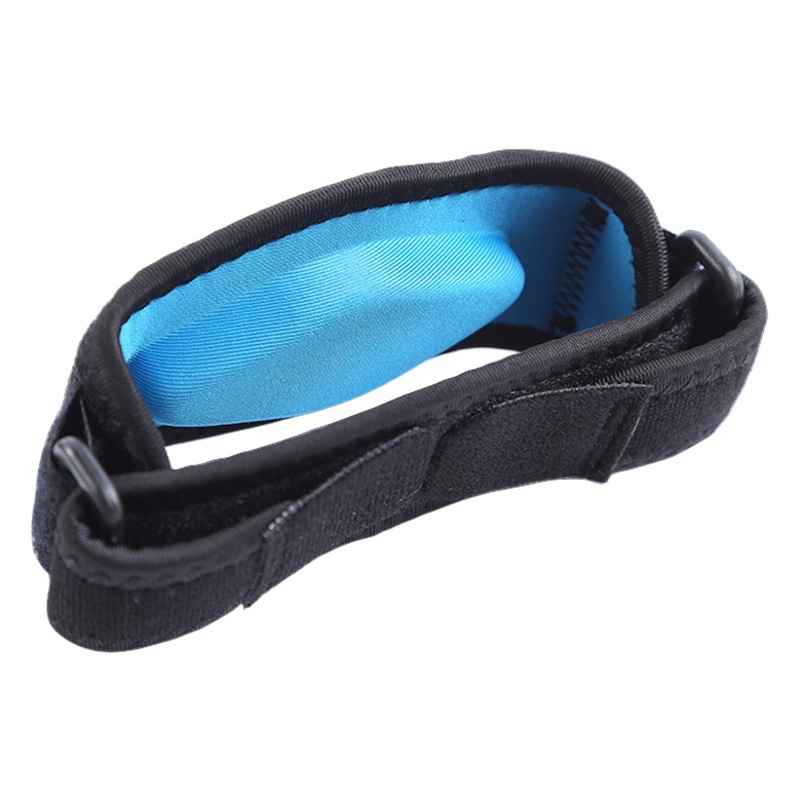 EVA pressurized tennis elbow guard blue ball adjustment double buckle sponge breathable winding elbow sponge shock absorber protector wholesale