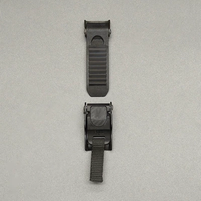 Helmet Double D Buckle to Dəbilqə (Kaska) aksesuarları - 10-section-quick-buckle-black