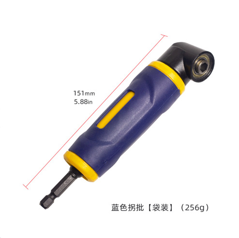 Esquina de cabezal de lote de 105 grados, tornillo de giro en ángulo recto, chal, venta directa de fábrica, mango hexagonal, taladro eléctrico, lote de giro