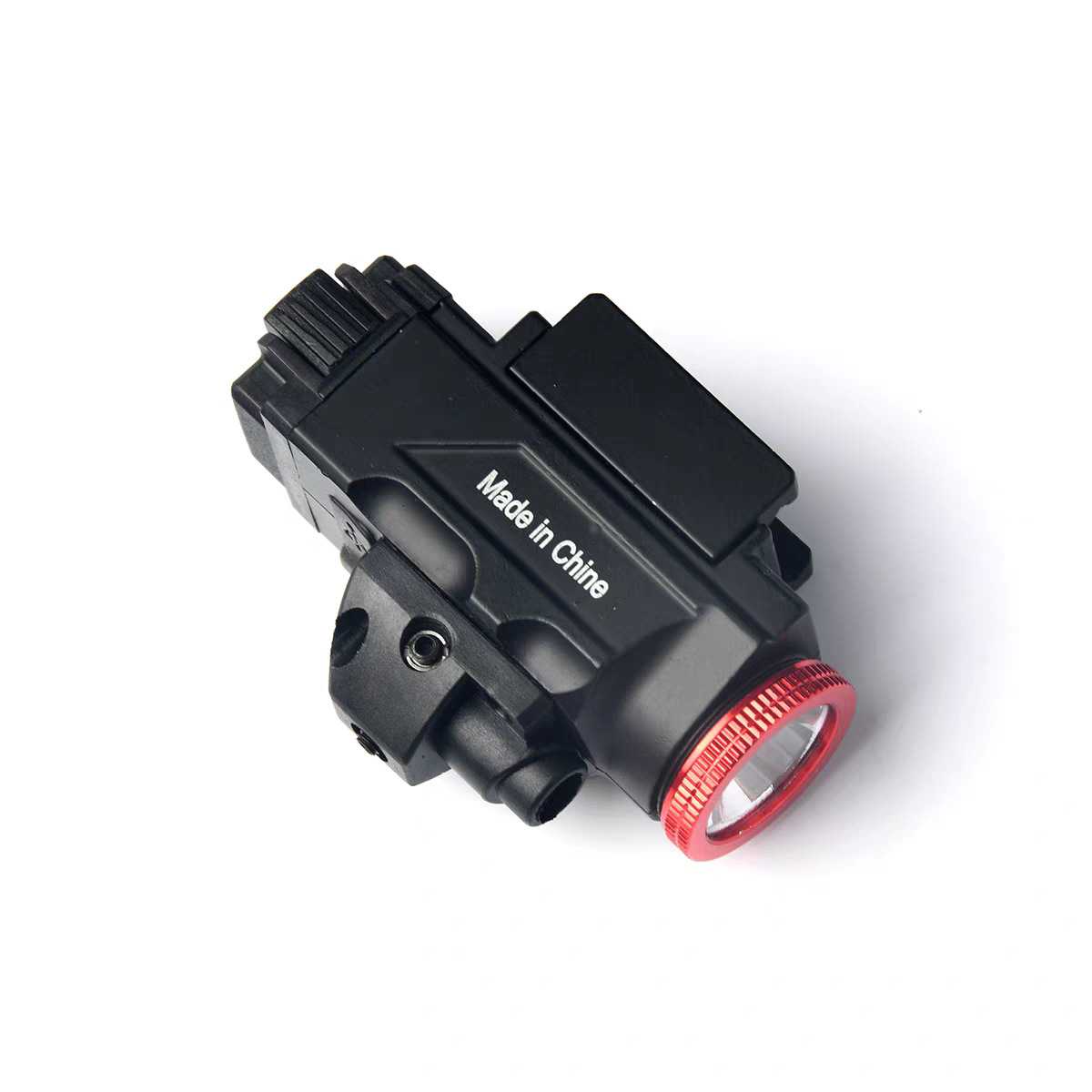 Lámpara infrarroja colgante de metal táctica 2 en 1 retrocesible 800 lumen riel de guía general LED linterna de luz intensa