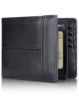 Capacious short leather wallet, wholesale