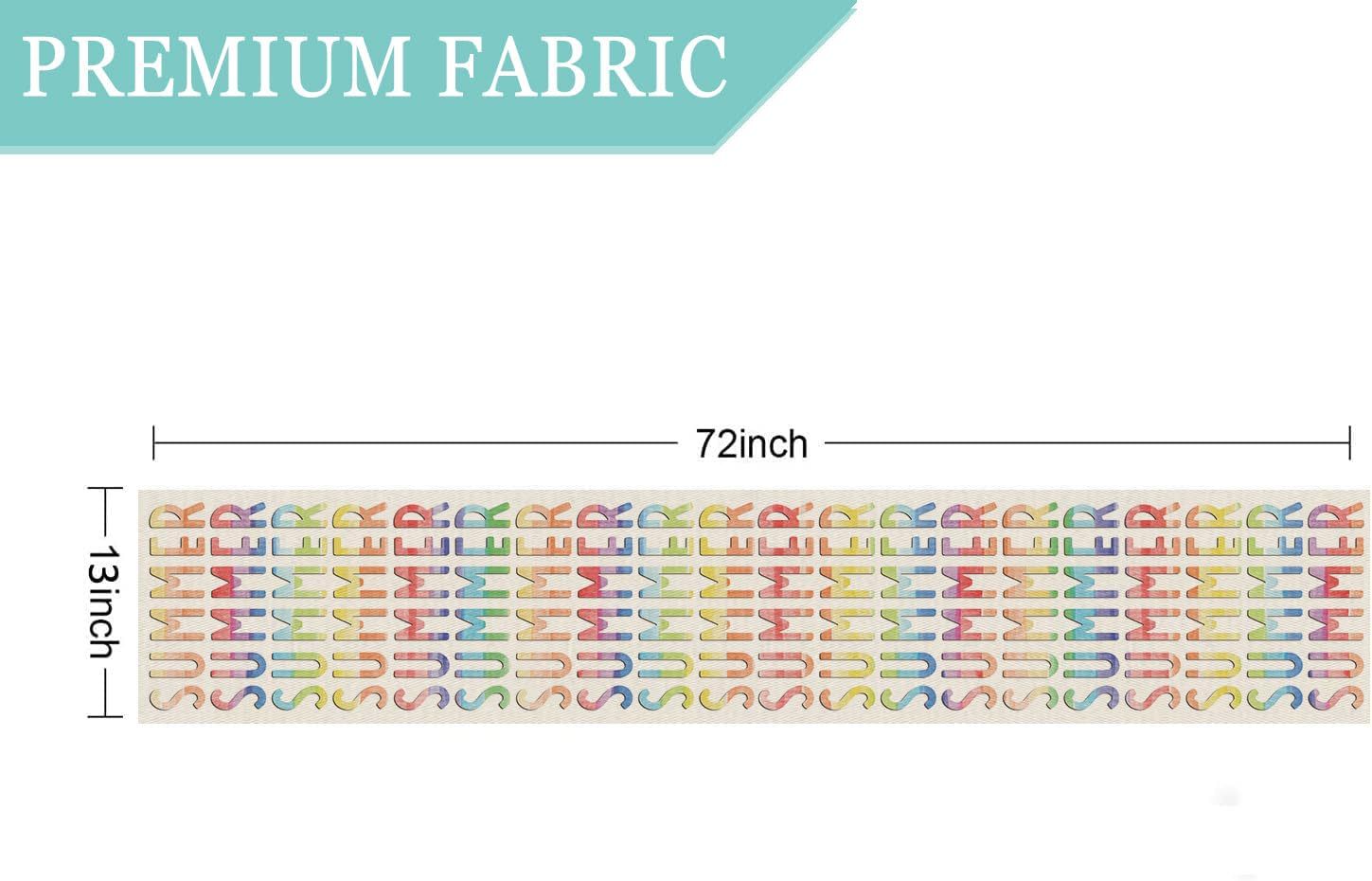 90g Weight Tablecloths Home Textiles & Decor Type Linen Material Letter, Fruit, Flower Pattern Simple Style Style Simple Style Letter Fruit Flower Linen Tablecloths 27