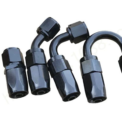 An4-An20 0 Degree, 45 Degree, 90 Degree, 180 Degree Oil Cooler Oil Pipe Aluminum Connector Oil Pipe Fitting (Soyutma sisteminin digər hissələri)
