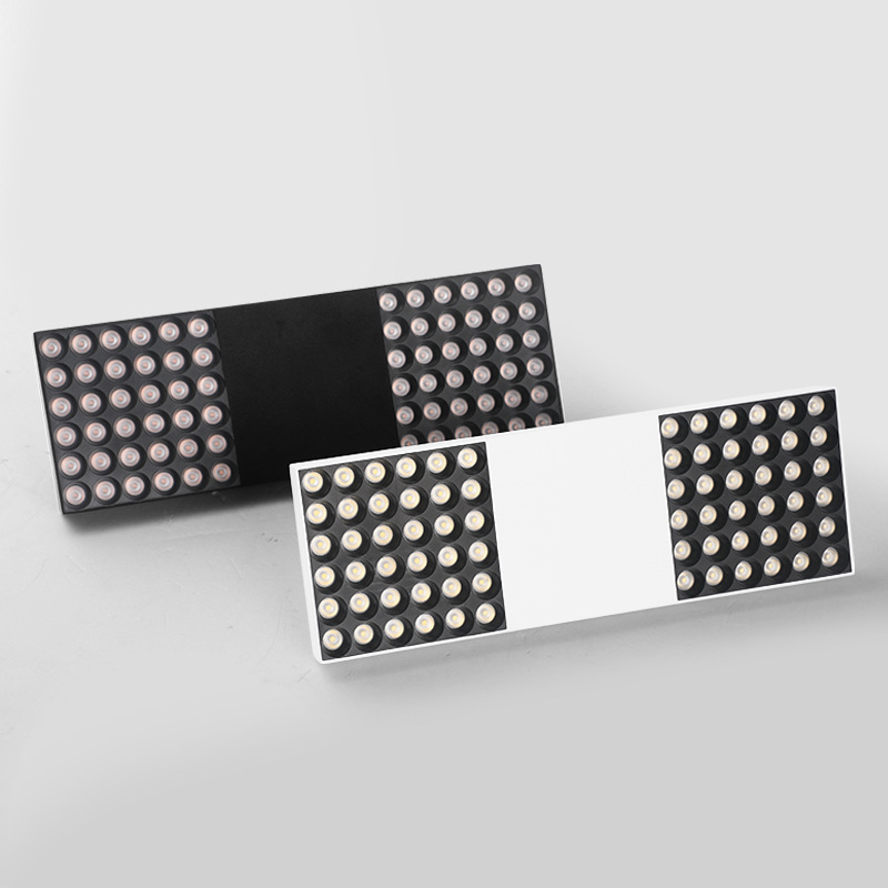 lámpara de guía de placa plana larga LED astigmatismo comercial de ropa de planta crecimiento de planta de siembra directa iluminación de planta lámpara de pista