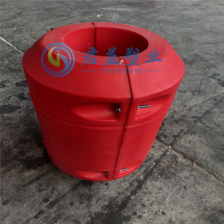 供应抽沙塑料PE浮筒 海上输油管浮筒 |异形浮体