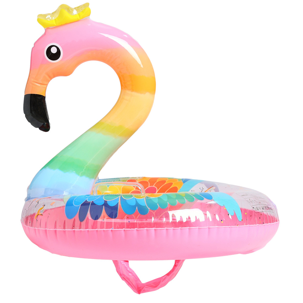 Pareja ins engrosada celebridad de Internet Rosa sirena asiento anillo dividir niños sirena anillo de natación anillo de asiento infantil