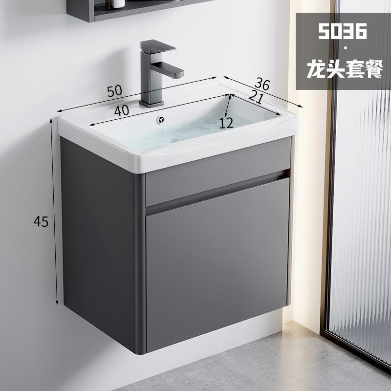 5036 lavabo de cerámica + grifo