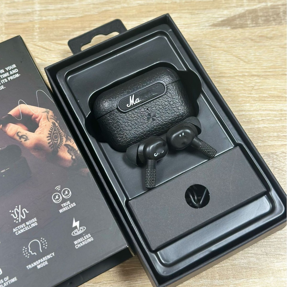 Huaqiangbei Cross-Border Popular Wireless Bluetooth Earphones M4 In-Ear Sports Earbuds Compatible with Marshall Motif