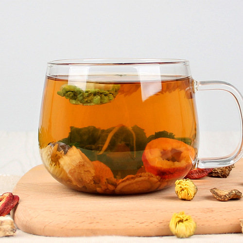 Qiaoyuntang Burdock Sanping Tea 120g/10 sachets boxed Burdock Sanping Scented Tea Burdock Sanping Tea Maca