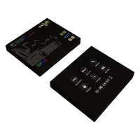 В наличии Автомобильная музыка U Disk Упаковочная коробка Нейтральная флип-коробка для хранения Цветная коробка Карта памяти EVA Подкладка Деревянная пластина U Дисковая коробка