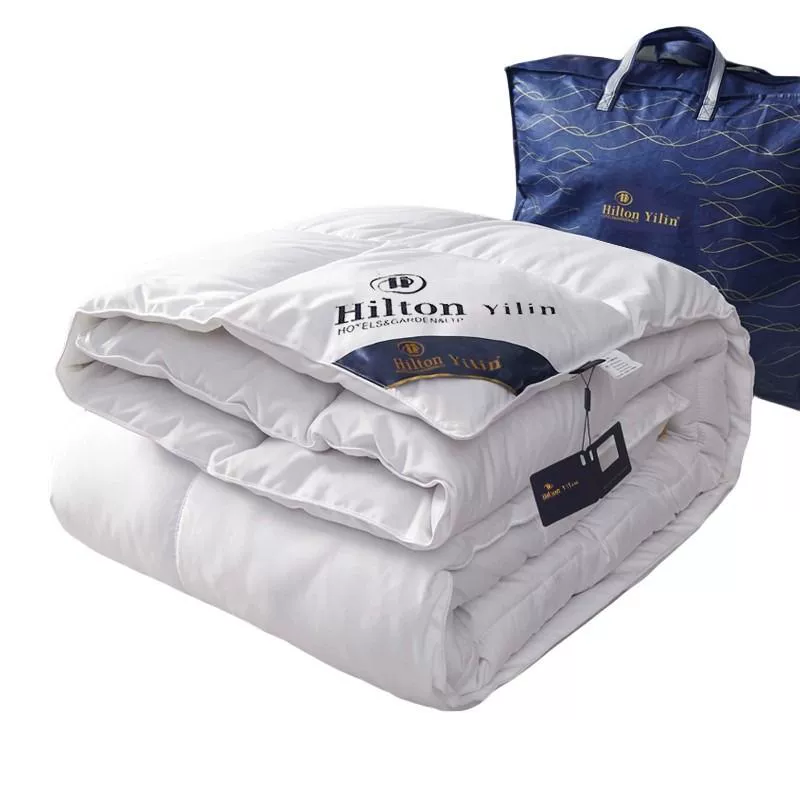 Подарочное одеяло Hilton пуховое одеяло подарочная коробка летнее прохладное одеяло зимнее одеяло ювелирные изделия будут продавать стеганое одеяло оптом