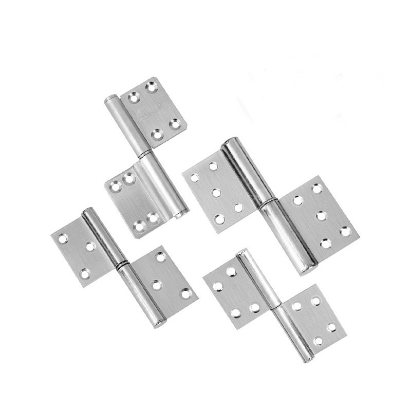 Acero inoxidable bandera bisagra baño fuego puerta desmontable mudo bisagra bandera bisagra gabinete bisagra Accesorios