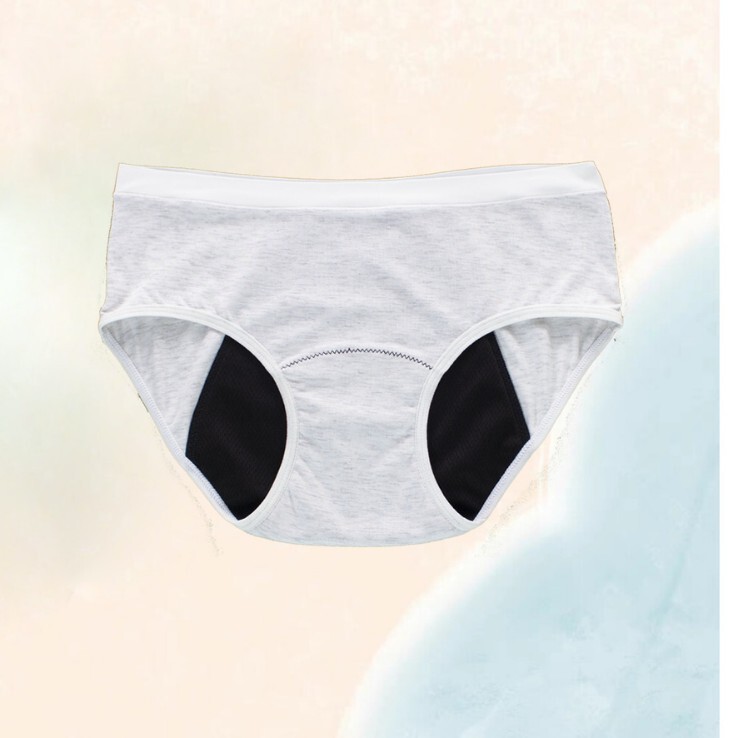 Incontinence Underwear, Leak-Proof Urine, Fashionable Women's Sports Triangle Physiological Pants, Postpartum and Postoperative Washable Care Underwear