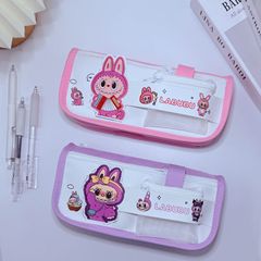 新款labubu拉布布笔袋大容量ins风高颜值文具袋风小学生铅笔盒